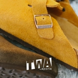 Twabirkenstock Slippers Summer Boston Импортированное пробковое дно мужчины и женщины Retro Cold Dragg Leather Head