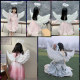 天使羽毛翅膀公主道具仙女魔法棒花童装饰恶魔儿童节舞台走秀表演