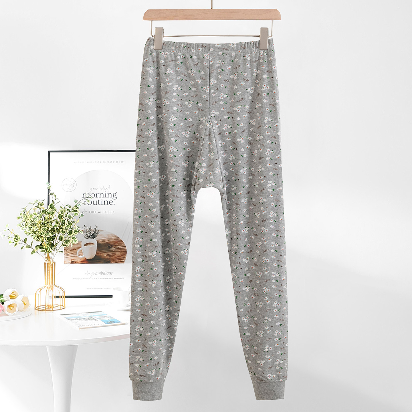 中老年女纯棉秋裤老人全棉线裤妈妈打底棉毛裤高腰秋冬宽松大码肥,淘宝优惠券,粉丝福利购,淘宝优惠卷