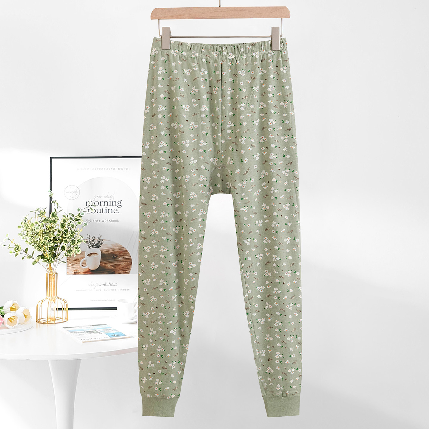 中老年女纯棉秋裤老人全棉线裤妈妈打底棉毛裤高腰秋冬宽松大码肥,淘宝优惠券,粉丝福利购,淘宝优惠卷