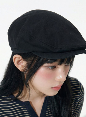 春夏日系显脸小大头围贝雷帽女款