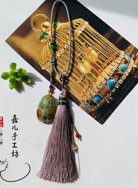 手工编织流苏穗子包挂绳饰品配件