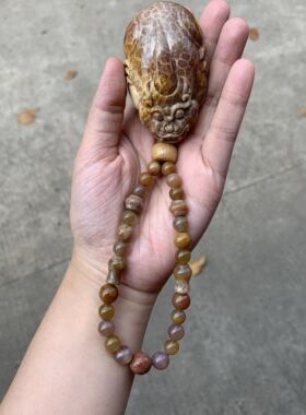 精品珊瑚玉三亚小罗菊花玉直播