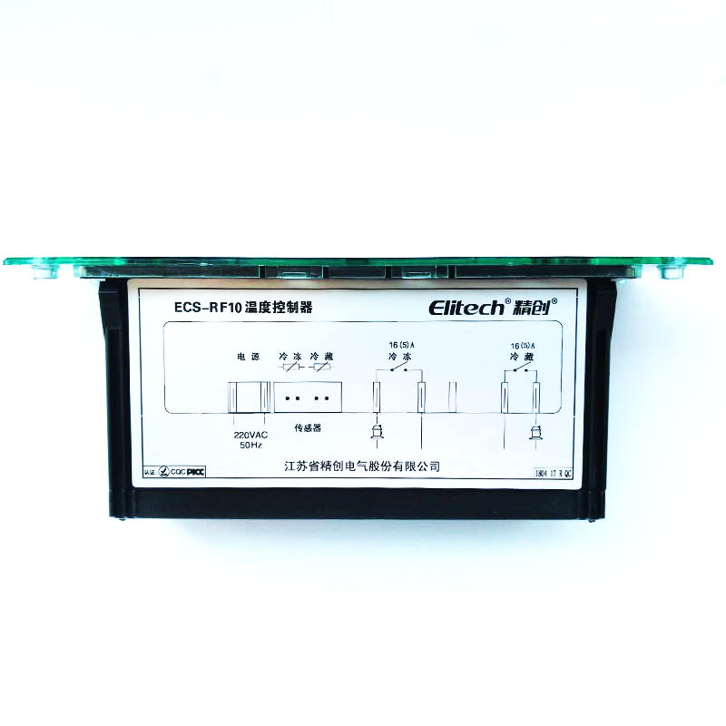 ECS-RF10温控器调节冰箱冰柜双冷藏冷冻双温双控温度控制器 - 图2