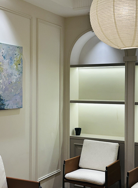 现代简约抽象手绘艺术装饰画客厅餐厅侘寂风挂画绿色花卉挂画