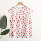 ຜ້າຝ້າຍຂອງແມ່ຍິງ Sleeveless Rayon T-Shirt Pajamas Summer