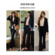 GOOD YOUNG黑色西装套装女考公考编面试正装女秋季职业西装外套女