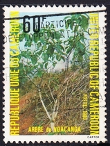 Cameroon Letdown Stamps 1980 for medicinal plants 2-2