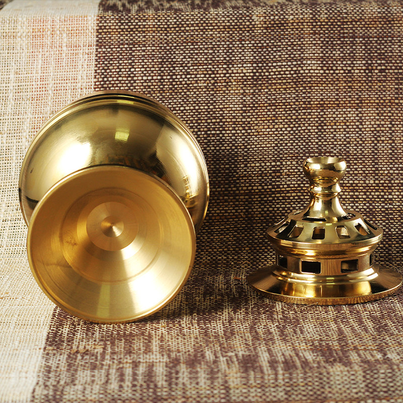 高24cm 铜香炉灯 家用供佛装饰铜香炉铜灯 藏传藏式用品摆件风灯,淘宝优惠券,粉丝福利购,淘宝优惠卷