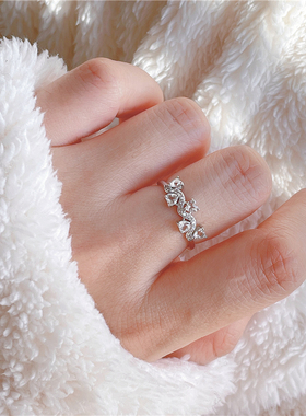 ninisn情侣925银意大利风戒指