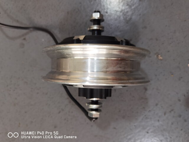 10-inch disc brake wheel motor brushless electric scooter with 10*2.125 2.5 2.75 3.0 ຢາງ