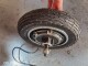 10-inch disc brake wheel motor brushless electric scooter with 10*2.125 2.5 2.75 3.0 ຢາງ