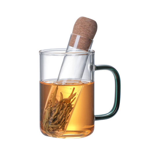 玻璃茶漏试管滤茶器茶叶过滤器喝茶叶过滤工具茶具配件泡茶神器 - 图3