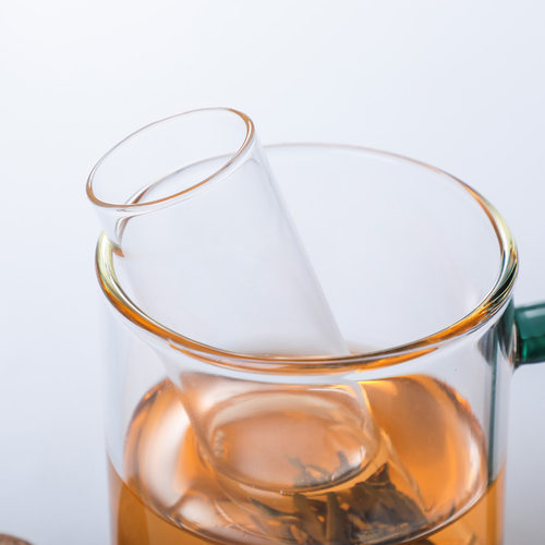 玻璃茶漏试管滤茶器茶叶过滤器喝茶叶过滤工具茶具配件泡茶神器 - 图1