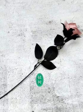 玫瑰拜访仿真花旧粉色