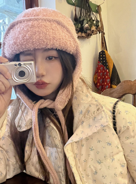 雷锋帽保暖韩版女秋冬护耳飞行帽