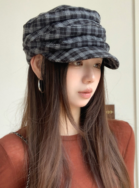 小众设计师报童八角帽女春秋百搭