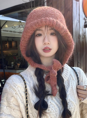 巴拉克拉法帽保暖韩版女冬季包包