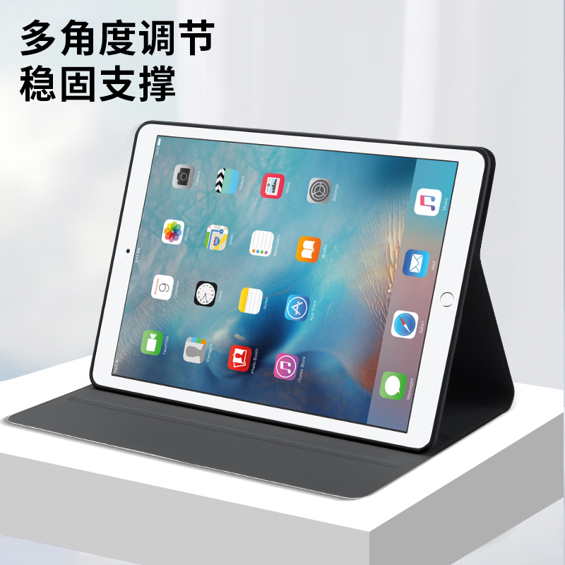 适用苹果2021款102寸2018新ipadair2平板保护套9.7寸mini123A1566迷你套10.9英寸笔槽Air4硅胶mini6皮套Pro11