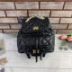 First layer cowhide small fragrant diamond chain backpack