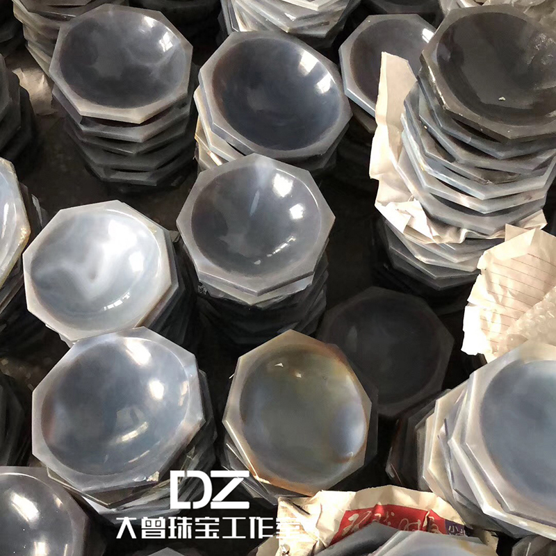 玛瑙碗 研磨釉料用A级天然玛瑙研钵乳钵 内直径10MM 11MM珐琅工具 - 图1