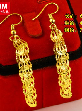 沙金凤尾手链女项链越南镀金黄金