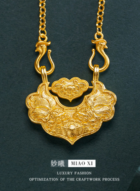 金店同款财神吊坠古法金葫芦送绳