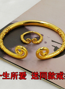 紧箍咒越南沙金黑悟空同款女手镯