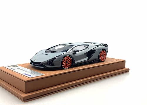 Looksmart 1:43仿真树脂汽车模型收藏礼物兰博基尼Sian西岸车模 - 图3