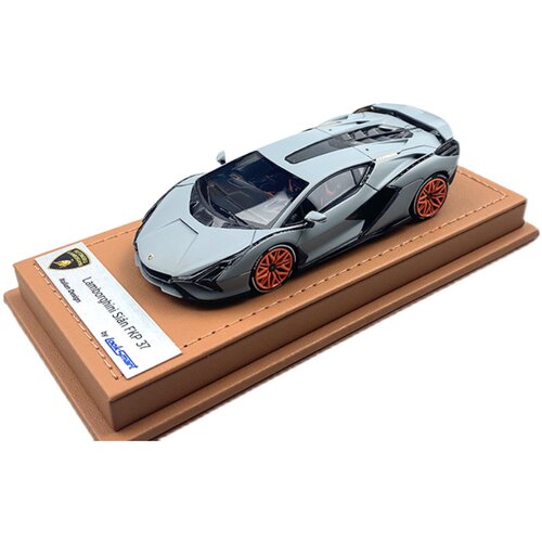 Looksmart 1:43仿真树脂汽车模型收藏礼物兰博基尼Sian西岸车模 - 图0
