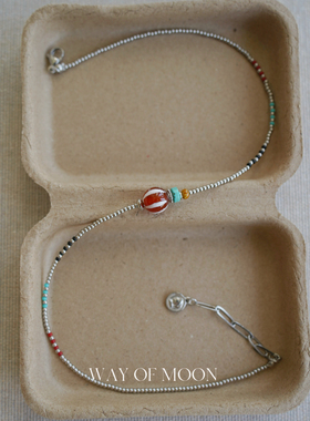 WAYOFMOON独特冰透小众项链