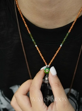 WAYOFMOON手工混色项链
