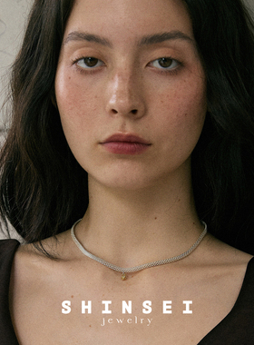 【森制SHINSEI官方】软链款柔性磁吸扣项圈 锁骨链 项链 纯银