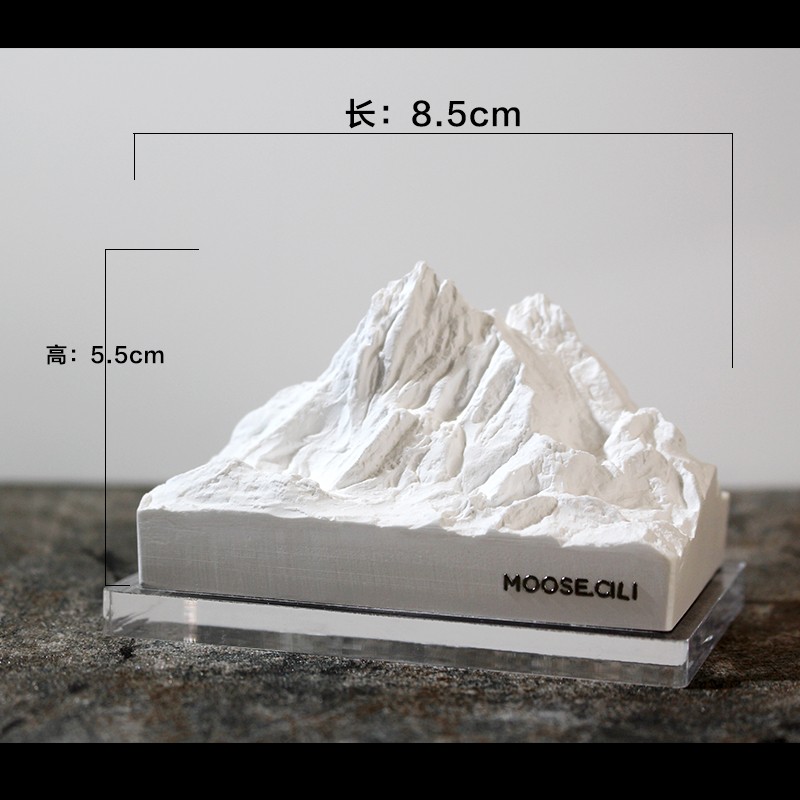 阿尔卑斯山扩香石雪山香薰衣柜卧室内男女生日礼物办公室车内摆件 - 图0