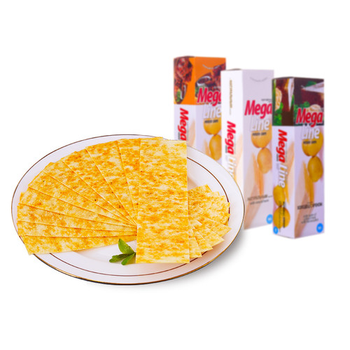 俄罗斯进口薯片MEGA非油炸长芝士薯片办公室休闲小吃零食品100g装 - 图3
