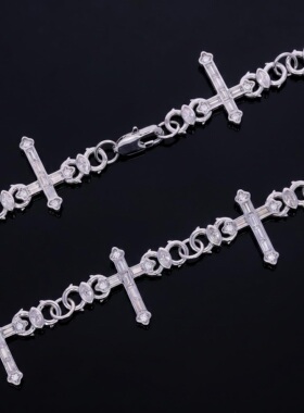 CrossChain满十字架项链男女