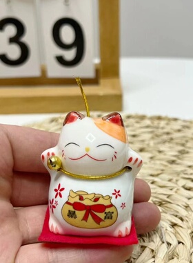 卡通猫咪招财猫摆件可爱