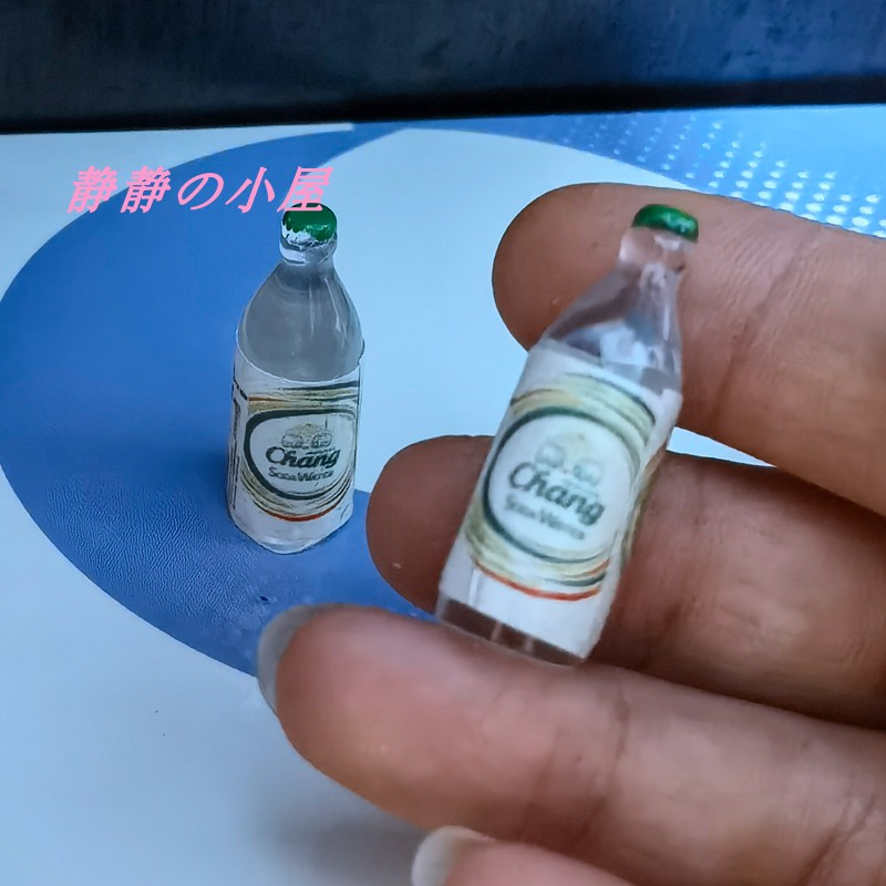 DOLLHOUSE小布娃娃屋配件 场景模型微缩食玩过家家玩具快乐肥仔水