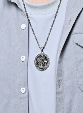 古埃及安卡十字架荷鲁斯之眼项链