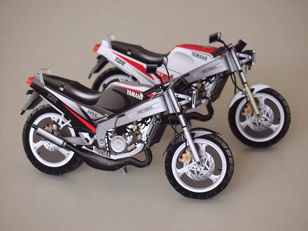 雅马哈YAMAHA摩托车立体3d纸模型DIY手工制作儿童益智折纸玩具 - 图0