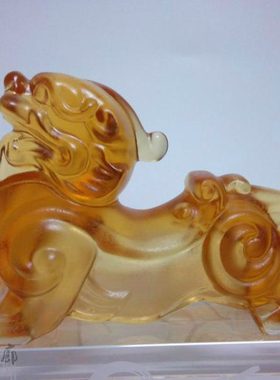 平安吉祥琉璃礼品可定制logo