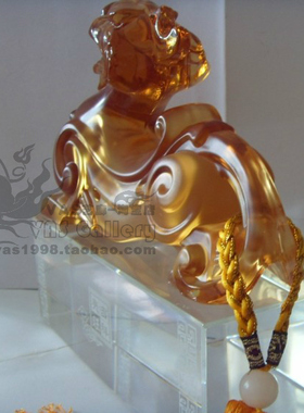 吉祥兴旺琉璃春节礼物品摆件定制