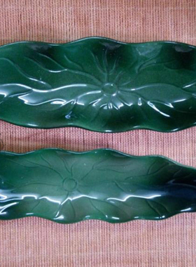 莲花瓣一品清莲彩釉香插手工陶瓷粉彩香炉荷叶香盘香道线香板香座