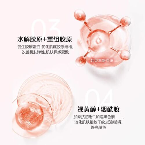 韩束红蛮腰柔肤水爽肤水女补水保湿紧致抗皱淡化细纹官方正品大瓶 - 图1