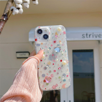 Fritillary gem loving application iphone15pro Apple 14promax mobile phone shell 15 new 13 12 anti-fall