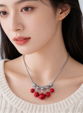 原创新款云南民族风女装饰品皮绳