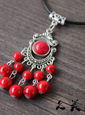 现货古风云南项链礼品藏银