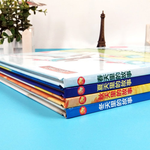 美丽的四季春夏秋冬绘本 关于春天夏天秋天冬天里的故事绘本 A4精装硬壳绘本幼儿园专用阅读儿童绘本3到6岁硬皮大班中小班春天来了 - 图2