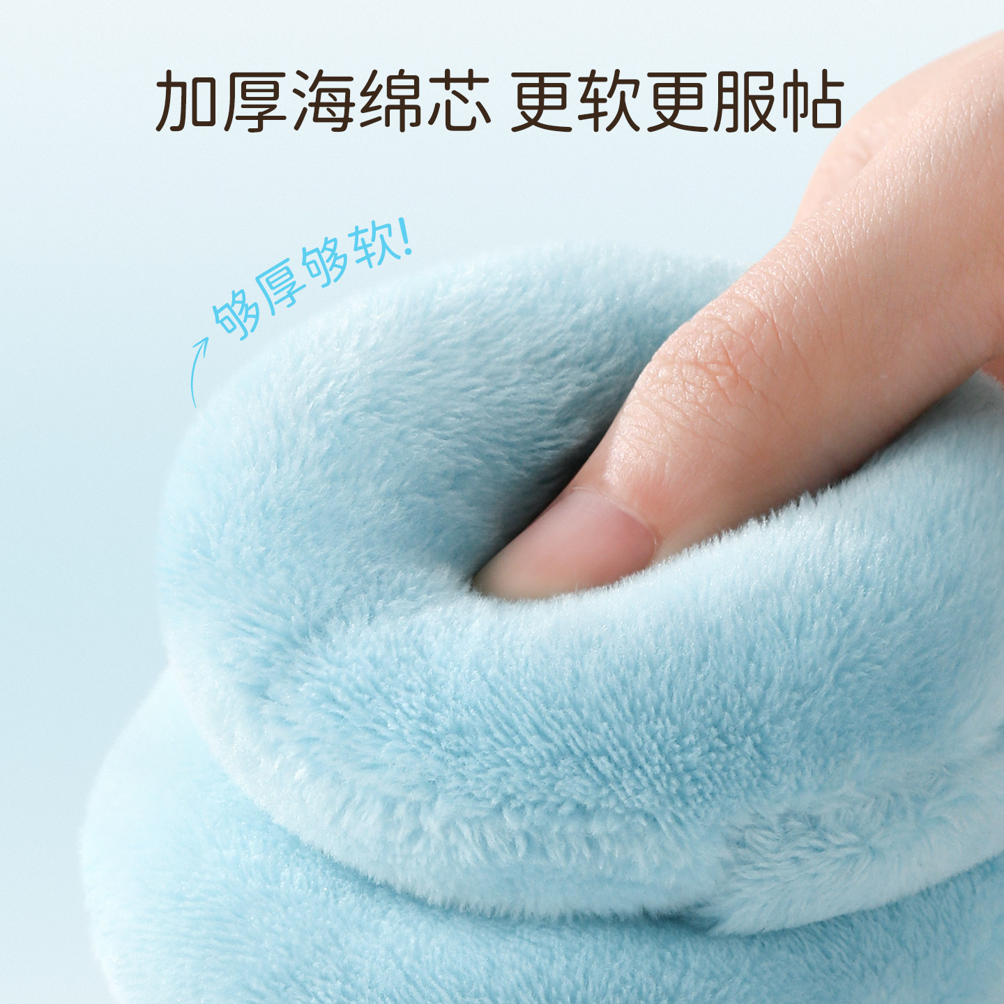 古迪大胖丁散粉粉扑加厚长绒植绒软弹舒适柔焦磨皮蜜粉饼定妆专用,淘宝优惠券,粉丝福利购,淘宝优惠卷