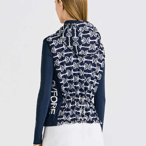 韩国正品代购G4高尔夫球服25秋冬女士时尚百搭软连帽拉链背心马甲,淘宝优惠券,粉丝福利购,淘宝优惠卷